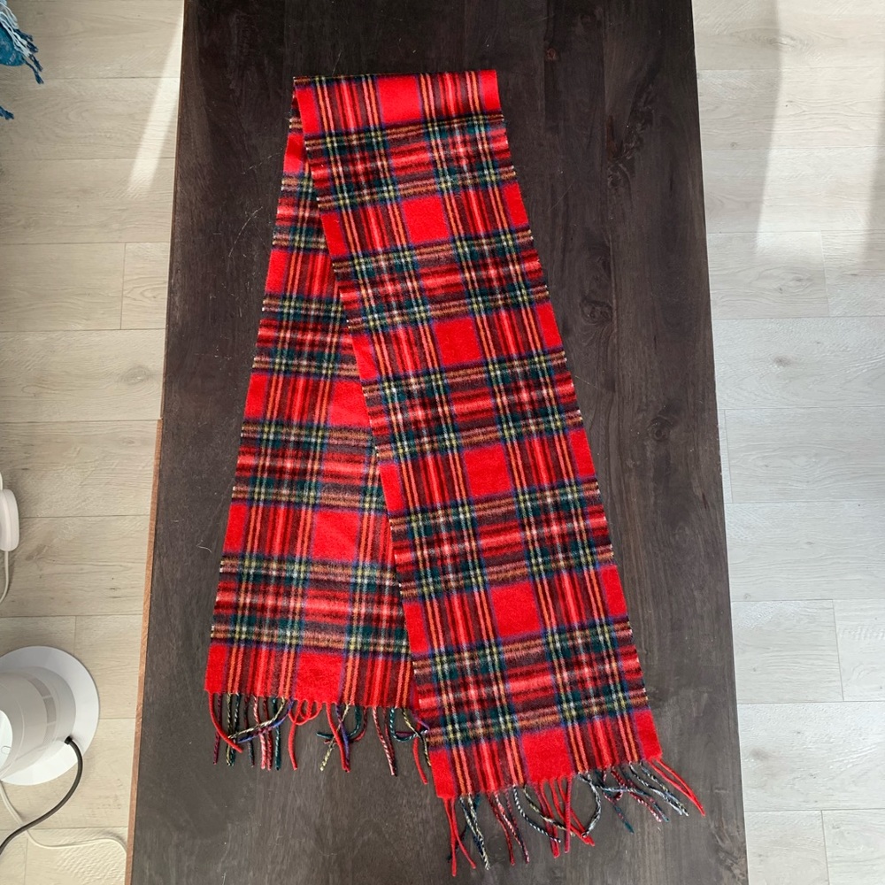 Plaid scarf